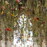 Suspended Flowers Installation 3