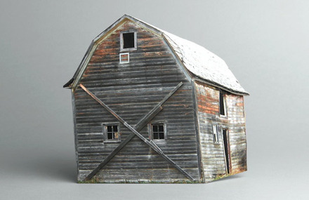 Broken Miniature Houses Series