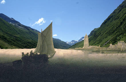 Landscape animation