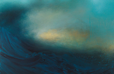 Abstract Paintings of Oceanic Waves