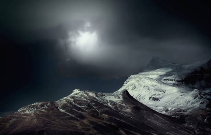 Blue Iceland by Andy Lee