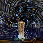 Star trails in Singapore Sky2