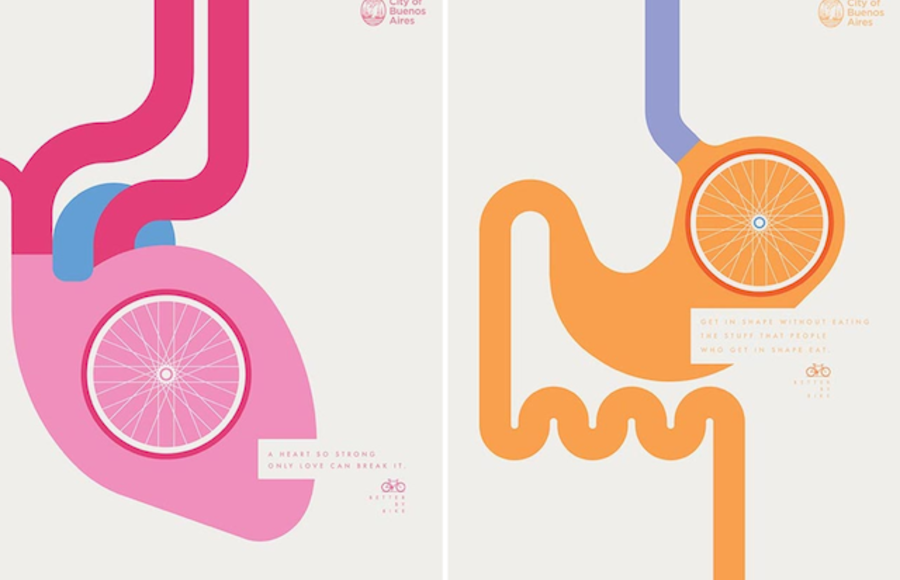 Better by Bike Posters Campaign