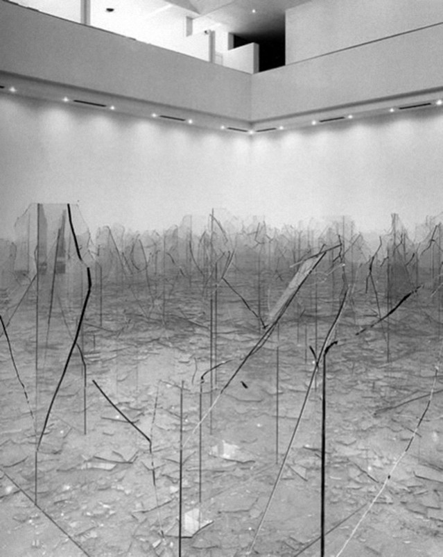 Glass Labyrinth Installation Media