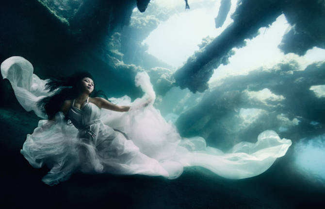 Surreal Underwater Photoshoot