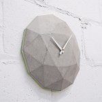 Cairo Star Cut Concrete Clock2