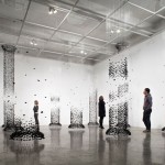 Columns of Suspended Charcoal 1