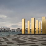 Gold Columns at The Venice Biennale 1