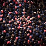 Human Towers Aerial Photos by David Oliete 2