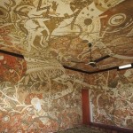 Yusuke Asai painting in Niranjana School4