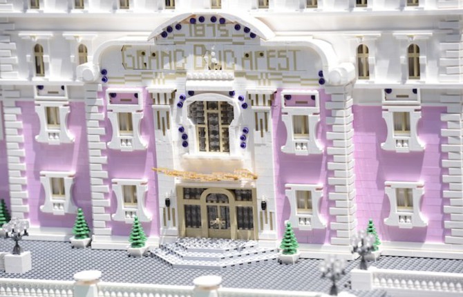 The Grand Budapest Hotel In Lego