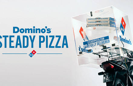 Domino’s Steady Pizza. The end of delivery fails.