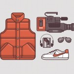 Illustrations Of Costumes Worn By Famous Film Characters 1
