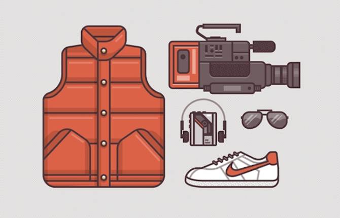 Illustrations of Famous Movie Costumes
