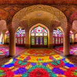 Incredible and Colorful Mosque