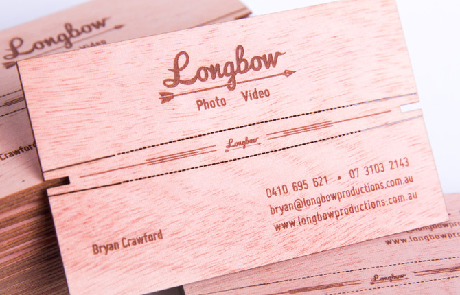 Longbow Business Cards