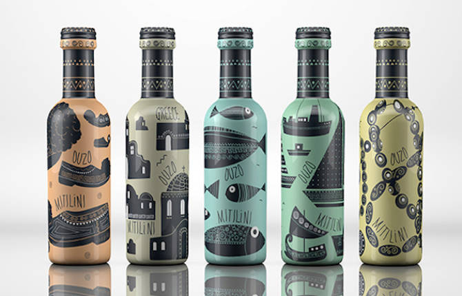 Ouzo Packaging Design