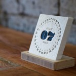 Type Letterpress Desk Calendar by iSkelter1