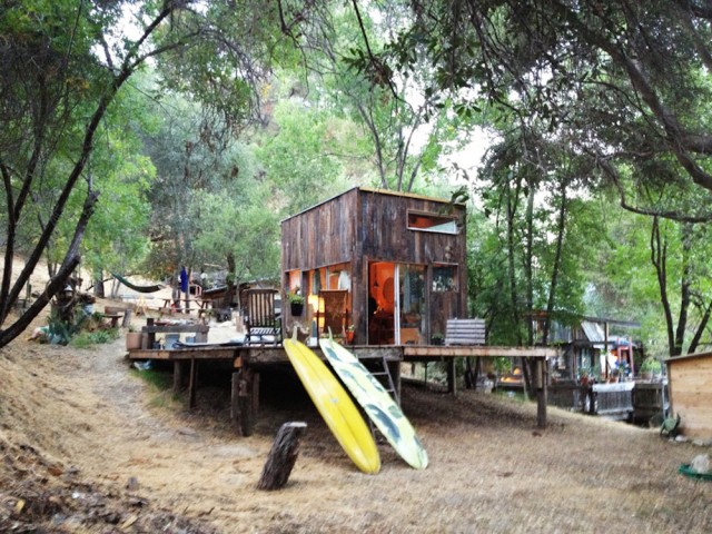 Cabane de bois architecte