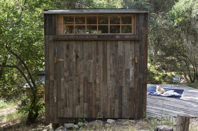 Cabane de bois architecte