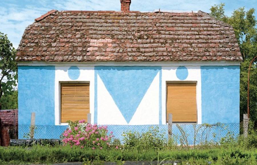 Hungarian Colorful Post-War Houses