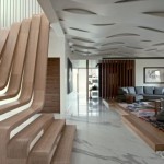 1-Stunning Wooden Staircase by Arquitectura en Movimento Workshop