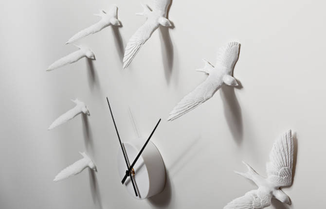 Birds Clock Design