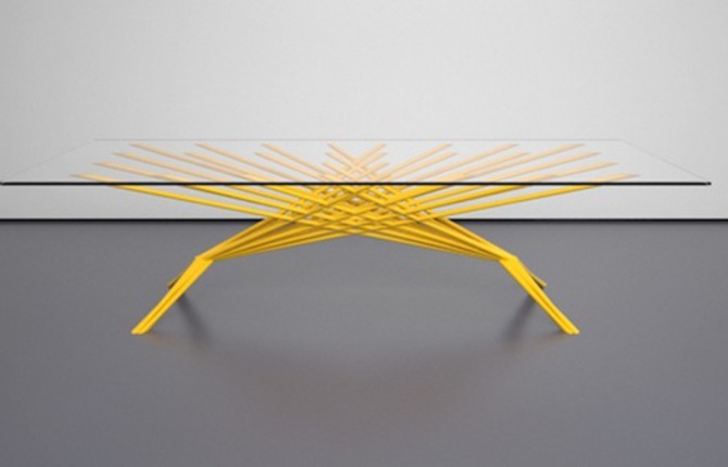 Barricade Table by Antonio Serrano