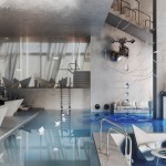 Blue Design Bathroom-1
