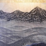 Overlook Woodcut Drawing11