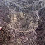 Overlook Woodcut Drawing3