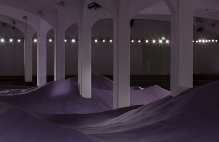 Prada SS15 Surreal Purple Dunes