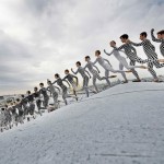 Rooftop Dancers in Paris by JR-3