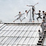 Rooftop Dancers in Paris by JR-8