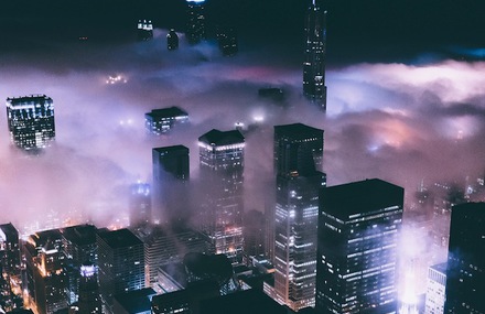 Chicago In The Fog Series