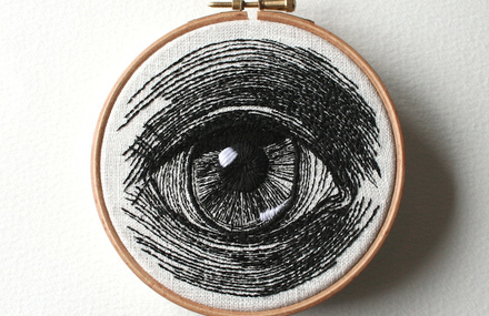 Embroidered Detailed Illustrations