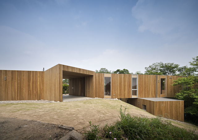 Maison moderne en bois