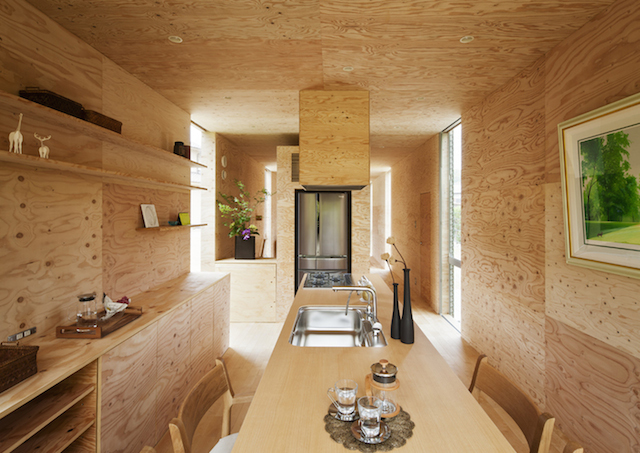 Maison moderne en bois