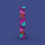 3D Patterned Alphabet-I