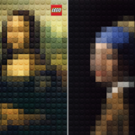 9-Lego Masters of Painting by Marco Sodano 9-Lego Masters of Painting by Marco Sodano