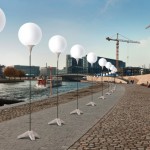 Berlin Wall rebuilt in Glowing Orbs_4
