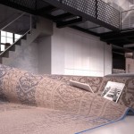 Carpet Turned Into Sofa-3