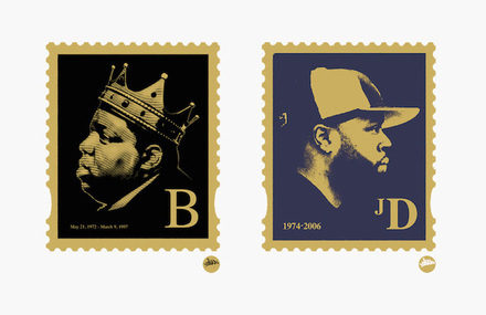 Hip Hop Icons Stamps