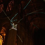 Laser Constellation On A Church's Ceiling-9