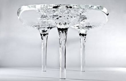 Liquid Glacial Table