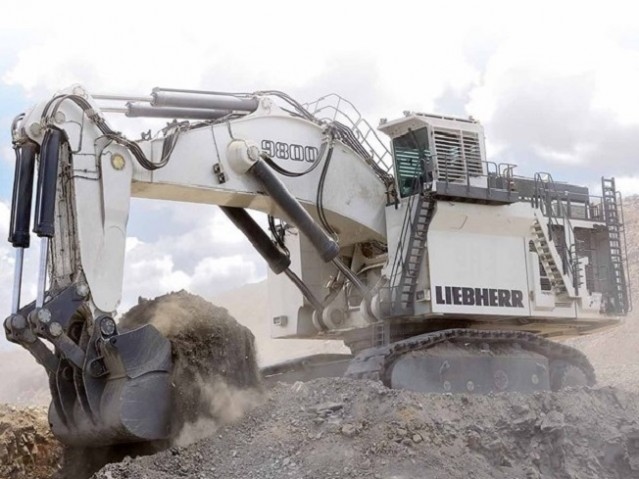liebherr 9800 excavator price
