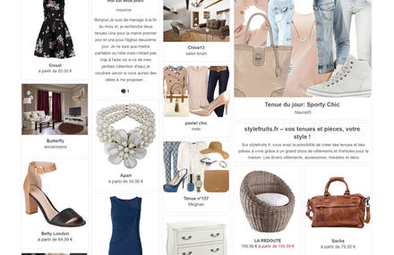 Stylefruits.fr: the social shopping site