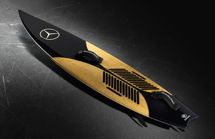 Mercedes Benz Surfboard