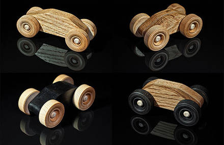 Vroom! Toy Cars by Jonathan Dorthe for Atelier-D