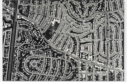 Cityscapes Made with Scalpels by Damien Hirst